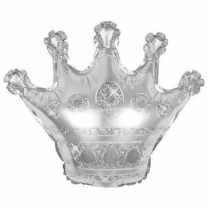 Шар Фигура Корона Серебро