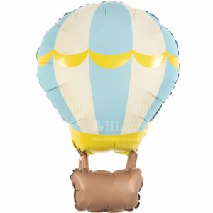 Шар Фигура Воздушный Шар Голубой для мальчика, 86см в интернет-магазине Шарландия