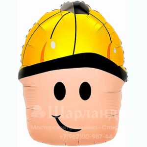 Шар Фигура Блоки Мальчик Герой, 58см в интернет-магазине Шарландия