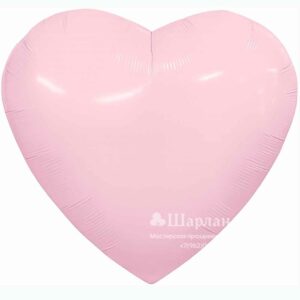 Шар Сердце Зефирный, 90см Купить / заказать в Ставрополе в интернет-магазине Шарландия