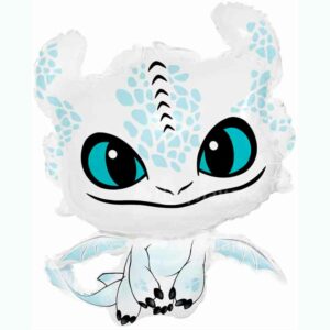 Шар Любимый Дракон Белый, 89см в интернет-магазине Шарландия