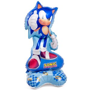 Ходячая Фигура Соник Ёжик Аниме Синий AIR, 58см в Ставрополе в интернет-магазине Шарландия
