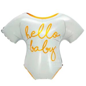 Шар Фигура Боди "Привет Малыш", 61см в Ставрополе в интернет-магазине Шарландия