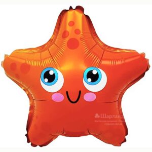 Шар Фигура Морская Звезда, 53см в Ставрополе в интернет-магазине Шарландия