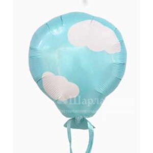 Шар Фигура Воздушный шар голубой, 56см в Ставрополе в интернет-магазине Шарландия
