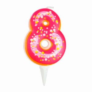 Свеча Цифра 8 Пончик