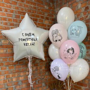 Гелиевые шары аниме в Ставрополе в интернет-магазине Шарландия